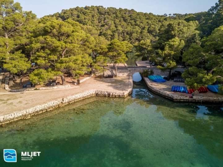 Izabela Apartment With Swimming Pool Babino Polje 外观 照片
